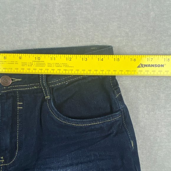 Phat Farm Jeans Kids Size 18 Blue Boys Embroidered Y2K Denim Youth‎ - Picture 13 of 16